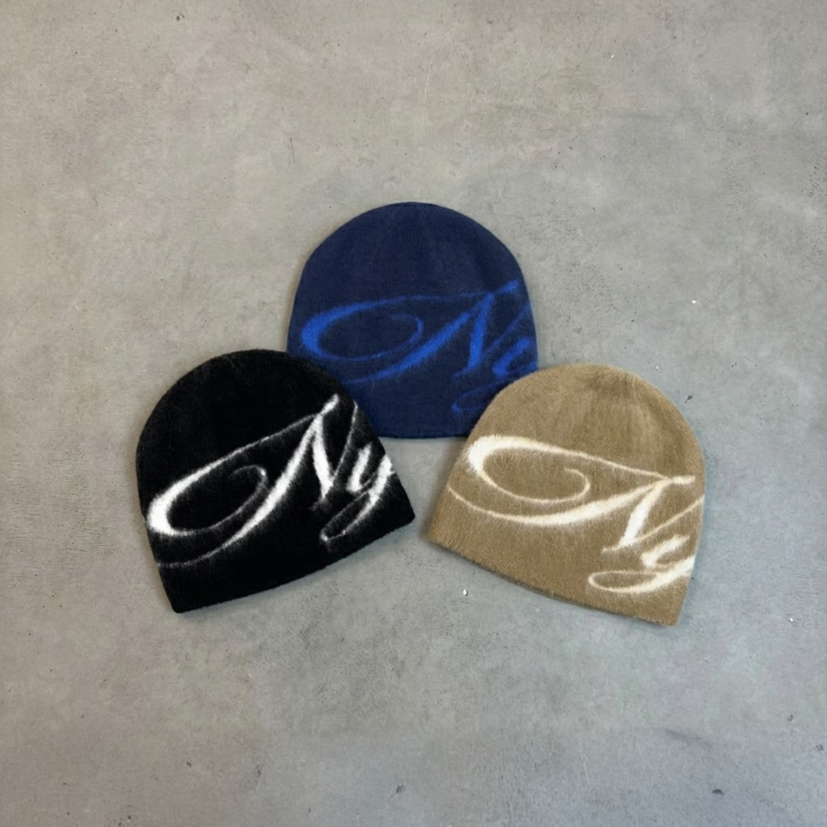 Mohair NY "Felicity" Beanie Black