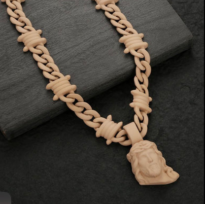 F.A   Matte Multi Color  Jesus Chain