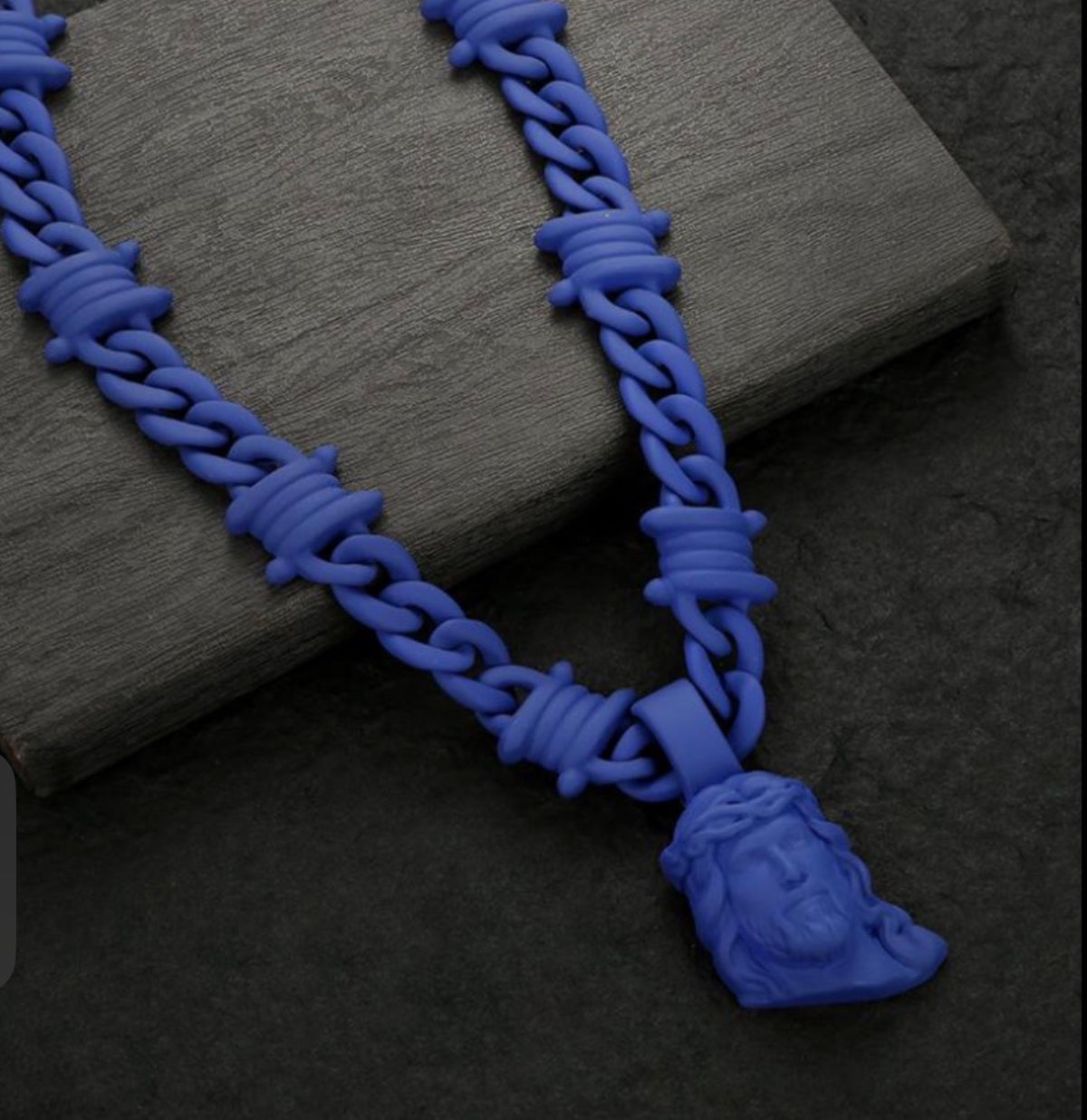 F.A   Matte Multi Color  Jesus Chain